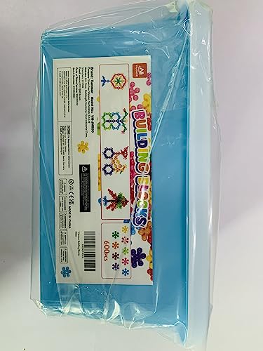 Vanmor 600 Pieces Building Blocks Kids STEM Toys Educational Building Toys Interlocking Solid Plastic Preschool Building Sets Solid Plastic Discs Sets Creativity Toys for Boys and Girls Aged 3+ from Vanmor