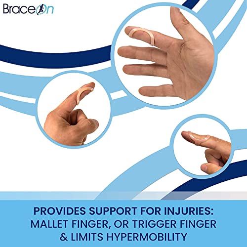BraceOn EZ Finger Splint - Trio 3-Pack (6,7,8) by Brace On