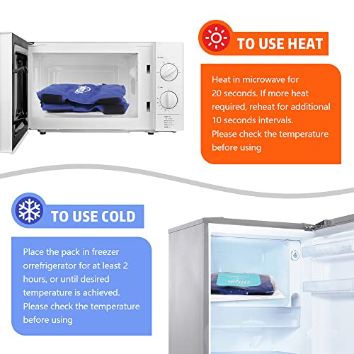 HilphÂ®Shin Splint Ice Pack 2 Pack, Reusable Calf and Shin Gel Ice Pack for Leg Injuries, Runner, Dancers, Calf Swelling, Bruises Pain Relief from Hilph