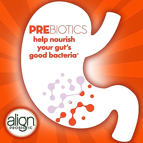 Align DualBiotic, Prebiotic + Probiotic for Men and Women, Help Nourish and Add Good Bacteria for Digestive Support, Natural Fruit Flavors, 90 Gummies by Procter & Gamble