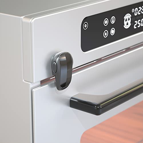 SAFELON 1 Pcs Baby Safety Oven Door Lock, Double Button Oven Lock for Kitchen Safety (Black) from ningbobeilunwokedianzishangwuyouxiangongsi