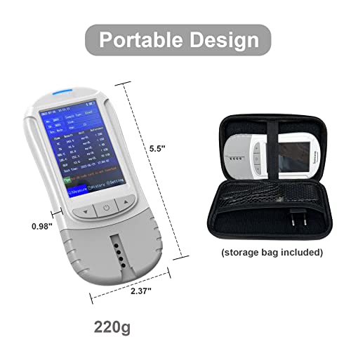 Cholesterol Test Kit at Home, 6-in-1 Total Cholesterol, HDL-C, LDL-C, Glucose, Uric Acid, and Triglyceride Meter with 30 Test Strips from MONGGO Q