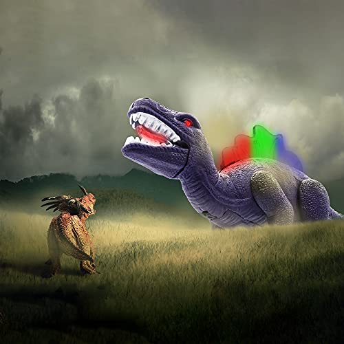 Windy City Novelties LED Light Up and Walking Realistic Dinosaur with Sound from Windy City Novelties