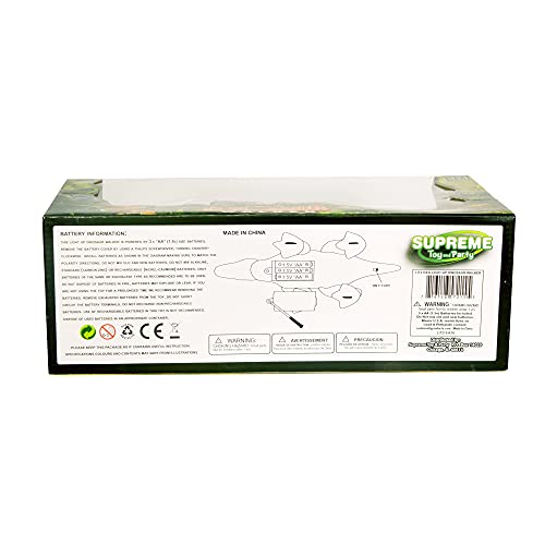 Windy City Novelties LED Light Up and Walking Realistic Dinosaur with Sound from Windy City Novelties