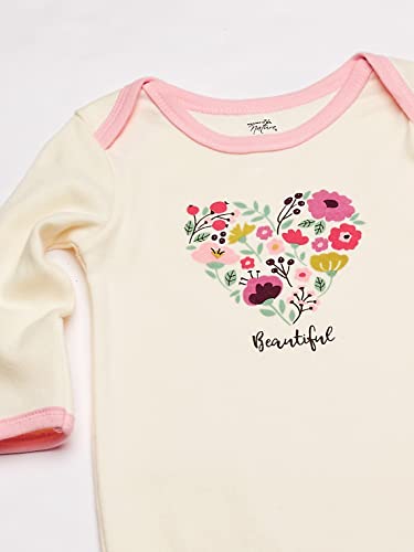 Touched by Nature Unisex Baby Organic Cotton Gowns, Botanical, 0-6 Months US by Touched by Nature