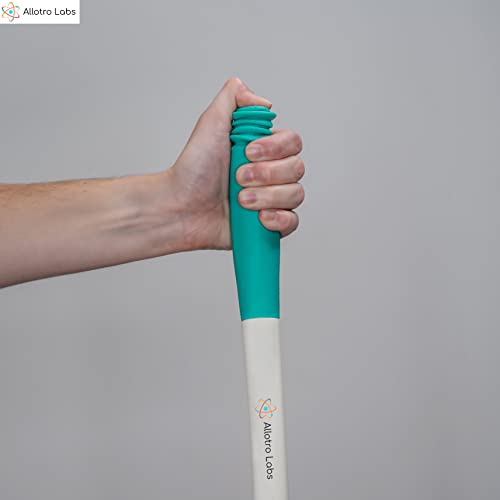 Extended Reach Comfort Kit - Includes Long Reach Toilet Wiping Tool and Long Reach Bath Brush. Designed to Help Anyone with Accessibility Issues Like The Elderly, Pregnant, and Physically Challenged from Allotro Labs
