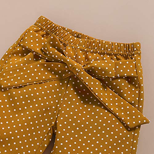 Baby Newborn Girl Clothes Ruffle Isnt She Lovely Outfit Tops Pants with Headband Fall 6 Month Baby Girl Clothes 0-3 Months White by 