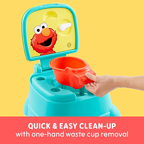 Sesame Street - Elmo Hooray! 3-in-1 Potty, Toilet Trainer, Potty Chair and Step Stool for Boys & Girls - Blue from Kolcraft