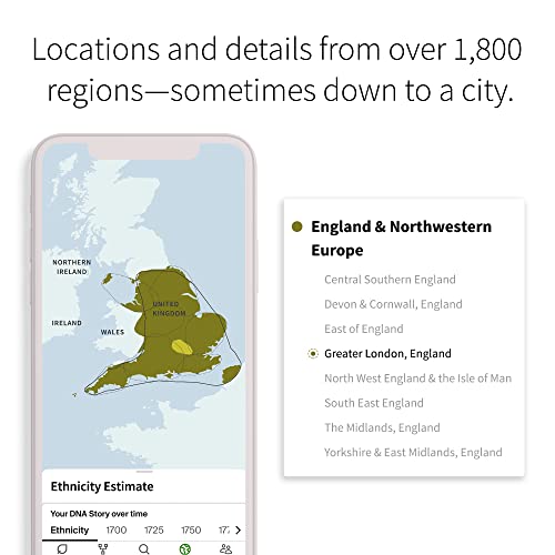 AncestryDNA: Genetic Ethnicity Test, Ethnicity Estimate, AncestryDNA Test Kit from Ancestry.com