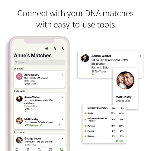 AncestryDNA: Genetic Ethnicity Test, Ethnicity Estimate, AncestryDNA Test Kit from Ancestry.com