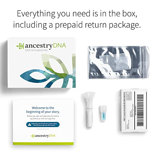 AncestryDNA: Genetic Ethnicity Test, Ethnicity Estimate, AncestryDNA Test Kit from Ancestry.com