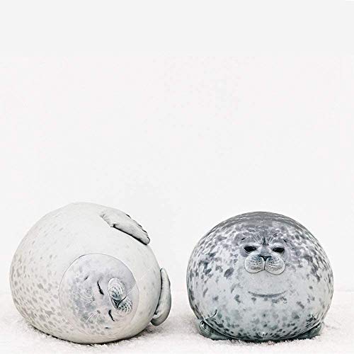 MerryXD Chubby Blob Seal Pillow,Stuffed Cotton Plush Animal Toy Cute Ocean Large(23.6 in) from MerryXU
