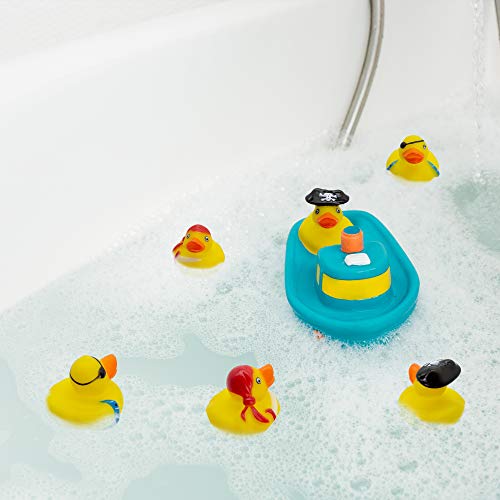 Windy City Novelties - 50 Pack - 2â Mini Pirate Rubber Duckies in Assorted Designs | for Bath Toys Baby Shower Pirate Party Supplies Party Favors Halloween Party Favors by Windy City Novelties
