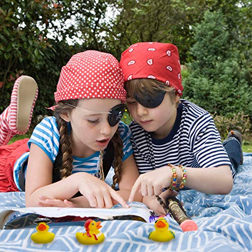 Windy City Novelties - 50 Pack - 2â Mini Pirate Rubber Duckies in Assorted Designs | for Bath Toys Baby Shower Pirate Party Supplies Party Favors Halloween Party Favors by Windy City Novelties