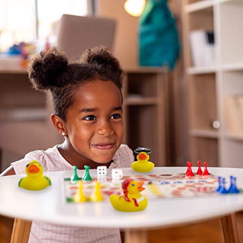 Windy City Novelties - 50 Pack - 2â Mini Pirate Rubber Duckies in Assorted Designs | for Bath Toys Baby Shower Pirate Party Supplies Party Favors Halloween Party Favors by Windy City Novelties