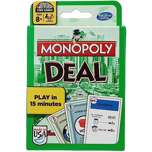 MONOPOLY Deal Card Game (Amazon Exclusive) by Hasbro