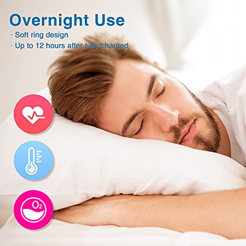 Wellue Oxylink Remote WiFi Sleep Tracker| Bluetooth and Alarm for Real Time Tracking, Portable Sp-02 & Heart Rate Tracker with Free APP for Adults by Viatom