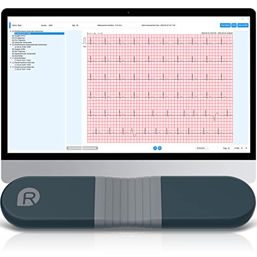 Checkme ER1 24-Hour Heart Health Monitor | Personal Holter with AI-Enabled Analysis to detect 16 Irregular Rhythms | Software Compatible with Windows and macOS from Checkme