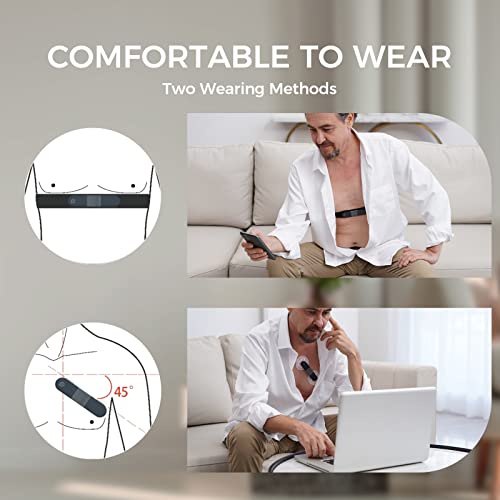 Checkme ER1 24-Hour Heart Health Monitor | Personal Holter with AI-Enabled Analysis to detect 16 Irregular Rhythms | Software Compatible with Windows and macOS from Checkme