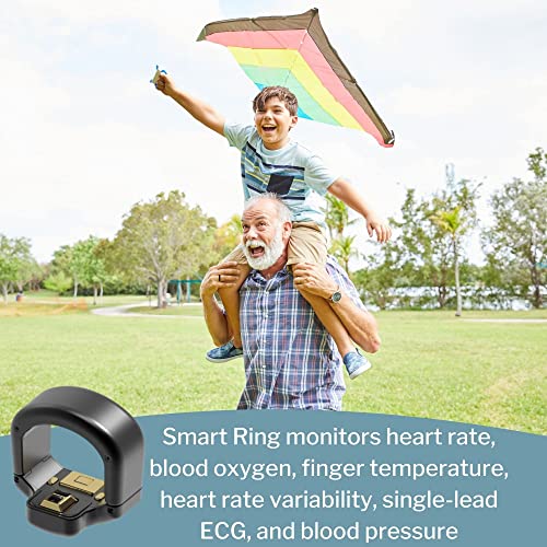Prevention circul+ Smart Ring - Sleep and Wireless Activity Tracker - Continuously Records Heart Rate, Blood Oxygen Levels, Temperature, 1 Count from Bodimetrics LLC