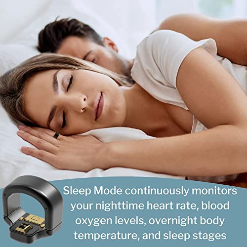 Prevention circul+ Smart Ring - Sleep and Wireless Activity Tracker - Continuously Records Heart Rate, Blood Oxygen Levels, Temperature, 1 Count from Bodimetrics LLC