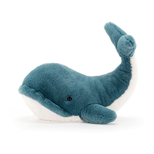 Jellycat Wally Whale Stuffed Animal, Medium, 14 inches by Jellycat