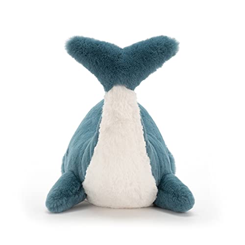 Jellycat Wally Whale Stuffed Animal, Medium, 14 inches by Jellycat