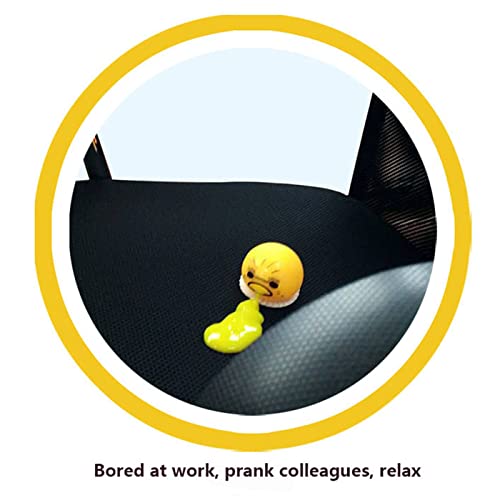 dhaonxb Fun Slime Balls, Vomiting Egg Toys, Novelty Stress Relief Squeeze Toys, Egg Yolk Toys, Tricky Play Fidget Toys, Children's Day Gifts (4 Colors) (Have All) by dhaonxb