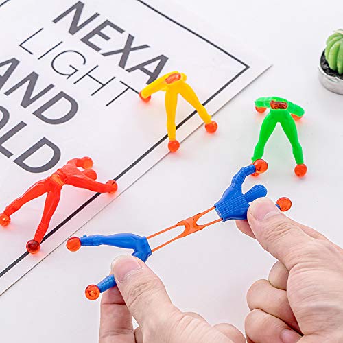 Liberty Imports 72 Pack Sticky Stretchy Wall Climbers Window Crawlers - Party Favor Tricky Novelty Toys Climbing Rolling Men for Kids by Liberty Imports
