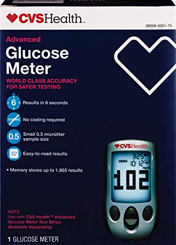 CVS Health Advanced Blood Glucose Meter from
