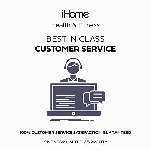 iHome Smart Scale For Body Weight Digital Bathroom Scale Bluetooth Accurate BMI Fat Water Muscle Health Analyzer for People Body Composition Monitor Digital Weighing Machine with Smartphone App, 400lb from iHome