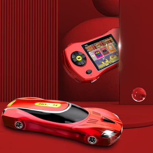 Kids Handheld Game Console with 5000 Games, 3.0" Retro Video Game Player Support Connecting TVTwo Players,Portable Electronic Game Console Gifts for Adults & Kids 8-12 90s Retro Toys(RED) by Teyida