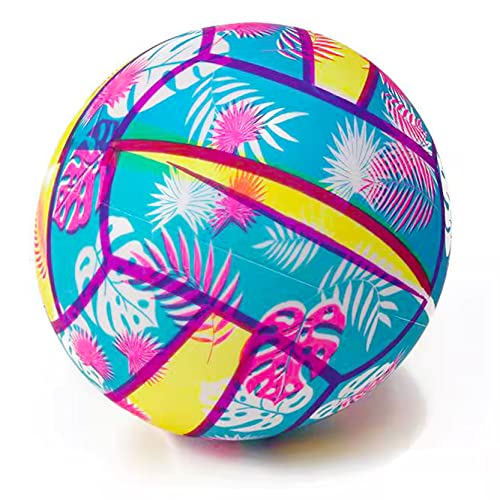 Colourful Sports Balls Inflatable Playground Ball for Kids and Toddlers with Air Pump and Storage Bag, Soft Kickball Dodgeball Handball Set for Playing, Indoor and Outdoor Play Toy, 9 Inch Pack of 3 by EDRLAITY