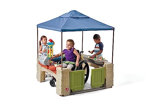 Step2 All Around Playtime Patio with Canopy Playhouse, Model:874100 from Step 2 - Streetsboro - DROPSHIP