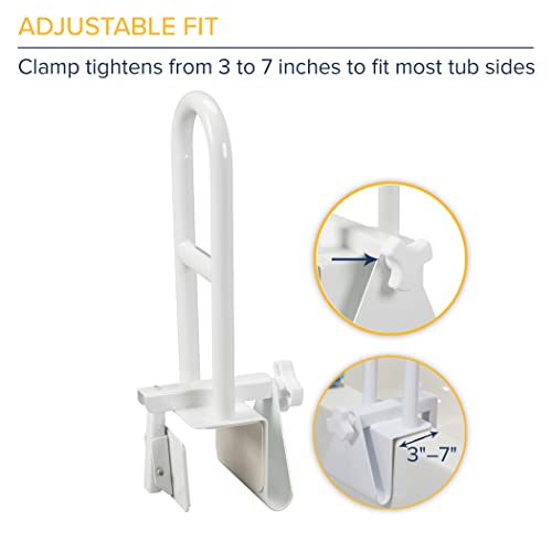 Drive Medical 12036 Handicap Grab Bar, White from Drive Medical