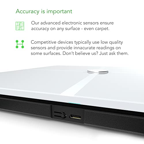 QardioBase X Smart WiFi Scale and Full Body Composition 12 Fitness Indicators Analyzer. App-Enabled for iOS, Android, iPad, Apple Health. Athlete, Pregnancy and Multi-User Modes. by Qardio