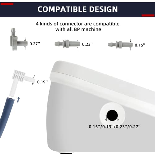 Extra Large Blood Pressure Cuff Arm, 8.6''-20.4'' Extra XL Replacement Cuff Compatible with All Omron Blood Pressure Machine (BP Machine Not Included) from funymo