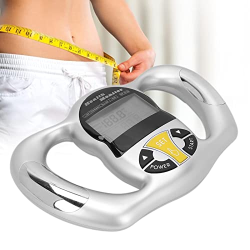 Handheld Body Fat Measuring Instrument BMI Meter, Body Fat Tester, Body Composition Smart Scale Analyzer, Tracks Heart Health, Vascular Age, BMI, Fat, Muscle & Bone Mass, Water by YUYTE
