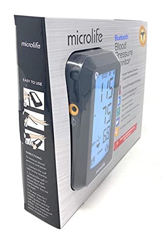 Costco Microlife Bluetooth Upper Arm Blood Pressure Monitor with Irregular Heartbeat Detection Bluetooth Connectivity and Free Microlife Health App by Microlife