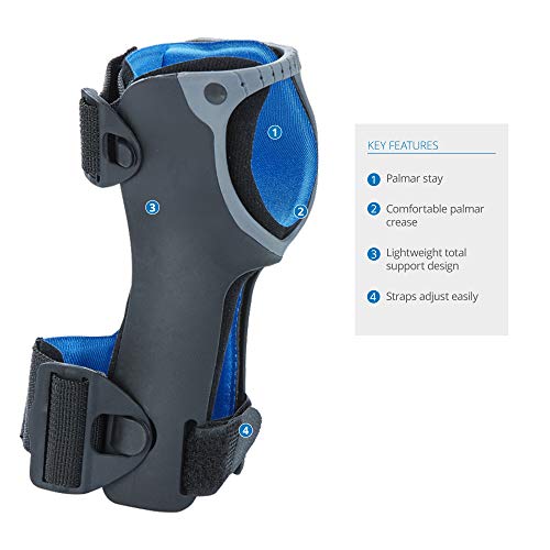 Ossur Exoform Carpal Tunnel Wrist Brace | Pain Relief and Recovery From Carpal Tunnel Syndrome, Tendonitis, and Sprains | Lightweight and Low Profile Design | (Small, Right) from Ossur