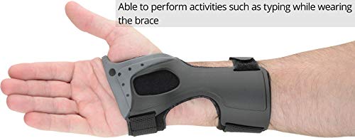 Ossur Exoform Carpal Tunnel Wrist Brace | Pain Relief and Recovery From Carpal Tunnel Syndrome, Tendonitis, and Sprains | Lightweight and Low Profile Design | (Small, Right) from Ossur
