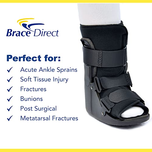 Brace Direct CAM Fracture Walker Boot Short - Medical Recovery, Protection and Healing Boot - Toe, Foot or Ankle Injuries from Brace Direct