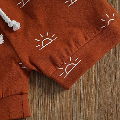 2Pcs Baby Boy Summer Clothes Boho Sunshine Printed Tank Top Shorts Set Brown 18-24 Months from 