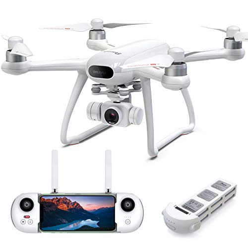 Drone with Camera for Adults 4K 31Mins Flight, Potensic Dreamer GPS Quadcopter with Brushless Motors, Auto Return, 5.8G WiFi FPV Transmission, Long Control Range Flycam, Easy for Beginner and Expert by Potensic