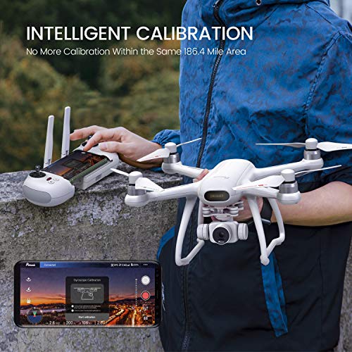 Drone with Camera for Adults 4K 31Mins Flight, Potensic Dreamer GPS Quadcopter with Brushless Motors, Auto Return, 5.8G WiFi FPV Transmission, Long Control Range Flycam, Easy for Beginner and Expert by Potensic