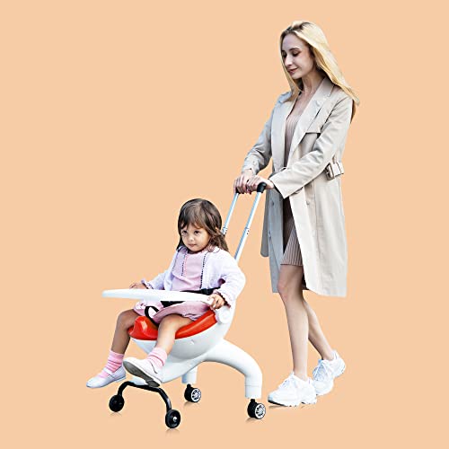 TOBBI Three-in-one Kid's Electric Robot Buggy Toy Car Vehicle Children's Carriage w/ Remote Control, Speed Adjustment and Emergency Stop, Red from TOBBI