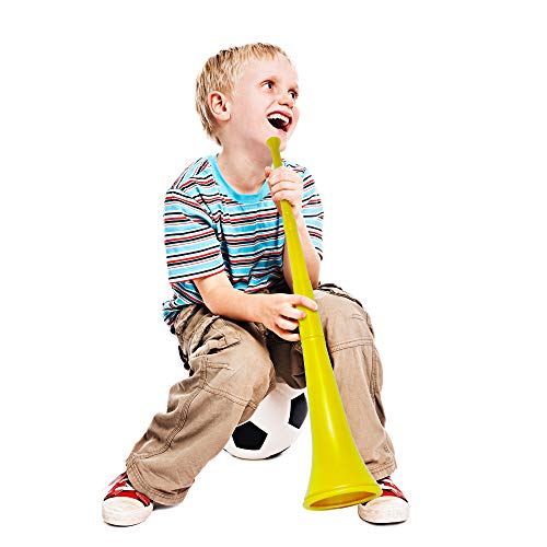 Windy City Novelties World Cup Collapsible Stadium Horn - 28" (Yellow) from Windy City Novelties
