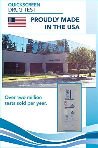 Phamatech Quickscreen Single Panel Dip Card Cocaine Drug Test, 9072T (Pack of 4) from Phamatech