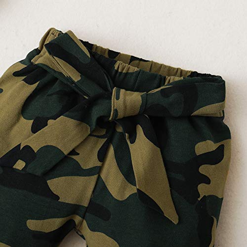 Renotemy Infant Baby Girl Summer Clothes Newborn Outfits Romper Little Sassy Pants Sets Baby Girl Clothes 0-3 Months Green from 