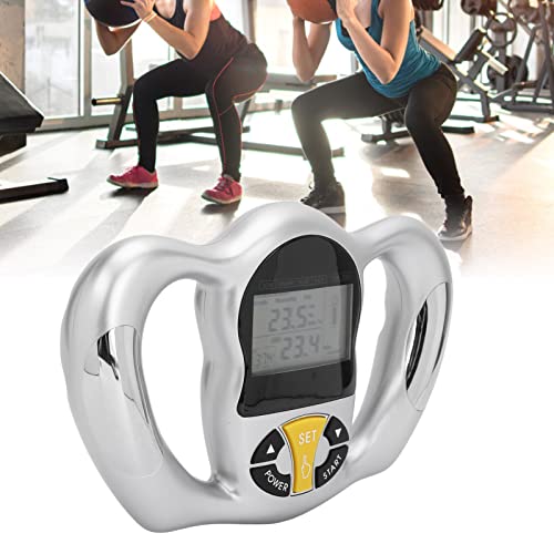 Handheld Body Fat Analyzer, Calorie BMI Measurement, Portable Digital Health Monitor with LCD Screen, Body Fat Tester with Handle for Home Women Men from Yinhing